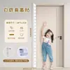 Pegatinas de pared para medir la altura pegatinas transparentes de altura se pueden quitar sin dañar la pared artefacto para medir la altura de los niños regla de altura precisa