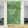 Pared Vegetal Simulada, Pared de Plantas Verdes, Accesorios de Decoración de Fondo de Césped para Exteriores y Interiores