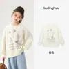 Pudding Haru Roupa de Outono Meninas Roupas Infantis Top Estiloso 2026 Novidades de Outono Infantil Fresco Doce Desenho Animado Moletom