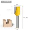 Conjunto de 8 Peças de Facas para Limpeza de Fundo, Facas para Fazer Ranhuras, Facas para Fechadura, Facas de Fundo Plano, Facas para Fresar Fundo, Ferramentas de Fresagem em Aço de Tungstênio, Brocas para Máquina de Acabamento, Ferramentas para Marcenaria