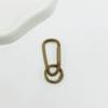 Accesorios Coloridos para Joyería DIY Hebilla de Resorte en Forma de D Pintada Mosquetón Hebilla para Tetera de Escalada Botella de Agua Hebilla Colgante para Llaves