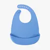 Amazon spot simples silicone bebê babador bebê suplemento alimentar saco de alimentos silicone bebê alimentação saco de saliva atacado