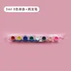 Set de Pintura Acrílica Infantil de 12 Colores, Set de 6 Piezas para Pintura Artística de Estudiantes y Colorear Muñecos de Yeso