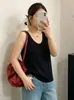 Top sin mangas para mujer de talla grande para usar sobre otras prendas y para capas, colección otoño 2026, chaleco de punto versátil con tirantes para mujeres con curvas