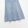 Ropa de Mujer Transfronteriza 2026 Nueva Moda Europea y Americana Versátil Combinación Cinturón Falda de Mezclilla Lavada Retro para Mujer C85070