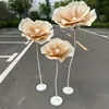 Nuevos Accesorios de Boda Flores de Malla de Seda de Espuma Decoración de Escenario de Boda Guía de Pasillo Accesorios para Vitrinas Accesorios para Fotografía Flores Terminadas