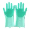Guantes para Baño de Mascotas, Guantes para Lavar Gatos y Perros, Guantes de Limpieza para Mascotas Anti-Rayones y Resistentes a Mordeduras, Guantes de Silicona Duraderos con Masaje
