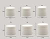 Em estoque amostra 5gPP garrafa de plástico 10g frasco de creme 30g garrafa de boca larga 50g frasco de creme de rosto viagem sub-garrafa portátil