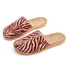 Nuevas Pantuflas de Lino de Punta Cerrada para Todas las Estaciones para Uso en Casa, Pantuflas de Algodón y Lino Silenciosas y Antideslizantes para Interiores para Hombres y Mujeres