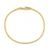 Amazon Transfronterizo Nueva Cadena Hueso de Serpiente Acero Inoxidable Chapado en Oro Pulsera de Pareja Moda Elegante Cadena de Muñeca Versátil Regalo