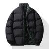 Abrigo acolchado de algodón simple de doble cara estilo retro americano para niños, ropa acolchada de algodón de invierno, marca de moda de alta gama de nicho, chaqueta casual Ruan guapa