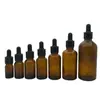 En stock: Botellas de vidrio ámbar de 30 ml, botellas Boston, botellas para loción y botellas de vidrio marrón con gotero