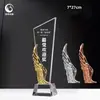 Trofeos de cristal personalizados, medallas creativas para eventos, premios para reuniones anuales corporativas, adornos de cristal, trofeos de metal