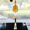Colgante para coche colgante interior cristal Buda Maitreya Bodhisattva colgante para coche para hombre productos para coche de alta gama colgante para espejo retrovisor