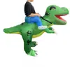 Disfraz inflable de dinosaurio personalizable traje de tiburón alienígena Halloween disfraz divertido para actuación decoración de fiesta