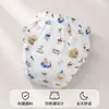 Calça de Treinamento de Algodão Puro Impermeável Lavável Fina para Bebê Verão Calça de Aprendizagem Calça de Fralda para Bebê Barreira de Urina Calça de Treinamento para o Banheiro