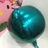 Ventas Directas Transfronterizas Globos Redondos de Papel de Aluminio 4D de 50 Pulgadas 60 Pulgadas 22 Pulgadas Tema de Cumpleaños Fiesta Globos Decorativos de Papel de Aluminio