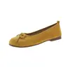 Zapatos Retro de Suela Blanda Estilo Francés 2026 Verano Nuevo Estilo Estilo de Noche Lazo Slip-On Planos Bajos Zapatos de Ballet