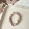 Goma para el pelo coreana suave, versátil, de alta elasticidad, respetuosa con el cabello, tipo intestino delgado, de satén, suave, banda de goma, goma para el pelo gruesa de alta gama