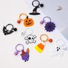 Llavero con colgante de la serie Halloween, bonito y divertido regalo para estudiantes, mochila escolar con dibujos animados para niños