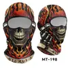 Máscara Facial de Seda Helada con Protección Solar de Calavera Venenosa de Payaso para Exteriores, Gorra Forro de Casco para Montar en Motocicleta, Unisex
