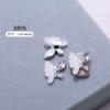 Joyería de Mariposa Transfronteriza Arte de Uñas Diamante Aleación de Diamante Incrustada Marquise Dulce Montón Producto Terminado con Diamante Joyería de Celebridad de Internet Accesorios de Uña Portátiles
