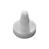 Pé ajustável arqueado de PE pé ajustável de plástico perna de mesa pé ajustável altura de prateleira pé ajustável hardware acessórios para móveis