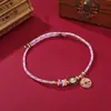 Pulsera Trenzada de Cuerda Multicolor Hecha a Mano Estilo 2026, Unisex, Pulsera Ajustable de Vacaciones Regalo Venta al por Mayor
