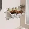Prateleira de Banheiro Prateleira de Parede para Banheiro Sem Furos Prateleira de Armazenamento Multicamadas para Parede de Banheiro Vaso Sanitário Banheiro Sala de Banho