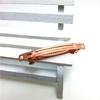 Suministro directo de fábrica 6 cm cobre rojo fino tres versión coreana de resorte de clip automático clip de resorte clip de acero manual DIY accesorios para tocado