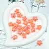 Cuentas de cerámica de estrella de mar lindas cuentas sueltas cuentas DIY hechas a mano cocidas a alta temperatura pulsera collar accesorios de joyería tejidos