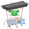 Mesa Plegable para Exteriores, Mesa Pequeña, Mesa Rectangular, Mesa Cuadrada, Almacenamiento, Rectangular, Multifuncional, Portátil, Plegable, Bolsa de Malla