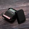Popular Transfronterizo Color Sólido de Alto Valor Tarjetero Acordeón, Tarjetero Compacto para Hombre, Tarjetero, Monedero, Almacenamiento de Identificación Integrado