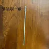 Popote de vidrio resistente al calor de grado alimenticio, no desechable, adecuado para té de leche y jugos, resistente a altas y bajas temperaturas, ecológico, simple y adecuado para uso doméstico
