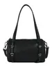 Bolsa de travesseiro com design de nicho novo transfronteiriça para mulheres, grande capacidade, versátil, de ombro único, para o trabalho, transversal, de axila