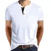 Camisa Polo de Verano Nueva de Amazon Transfronteriza Comercio Exterior Europeo y Americano para Hombre de Manga Corta con Bolsillo de Botón