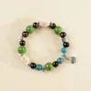 Pulseira de Cerâmica Jingdezhen para Mulheres, Versátil e de Alto Padrão, Estilo Chinês, Novo Estilo Chinês, Pulseira Estilo Étnico, Joias Femininas, Atacado Direto