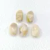 Cuentas de Dos Colores con Forma Irregular de Piedra de 12x20 mm con Agujeros Pequeños, Nuevos Accesorios de Estilo Chino, Acrílico