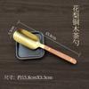 Juego de Seis Piezas de Latón para Uso Doméstico, Juego de Té Kung Fu, Accesorios para Ceremonia del Té, Pinzas para Té, Cuchara para Té, Cuchillo para Té, Portátil Estilo Chino