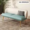 Sofá Moderno de Lujo Ligero Nórdico Apartamento Pequeño Apartamento Minimalista Tienda de Ropa de Celebridad de Internet Habitación de Alquiler Tela Tecnológica Sofá de Bloques de Color