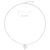 Collar para Mujer Marca Coreana de Nicho coldf Collar con Etiqueta Irregular Cadena de Plata Refrescante de Alto Grado Cruz