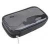 Bolsa Transparente de PVC para Brochas de Maquillaje, Bolsa de Almacenamiento Portátil con Cremallera Impermeable, Bolsa de Maquillaje para Rubor y Productos de Belleza