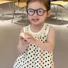 Ropa Infantil Estilo Coreano Verano 2026 Modelo Mono Lindo para Niñas Overol Casual Transpirable de Algodón y Lino Pantalón Largo