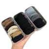 Diadema Altamente Elástica y Duradera para Mujeres, Elegante y Clásica, Goma para Coleta Alta, Colorida, Caja para Cabello No Dañina, Goma para el Cabello de Nuevo Estilo