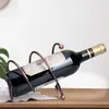Estante de vino para el hogar, estante de vino decorativo, soporte para botellas de vino, estante de vino de estilo europeo, estante de vino para el hogar, pieza decorativa