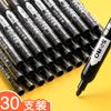 Marcador negro aceitoso de punta gruesa Courier puede agregar tinta grueso impermeable indeleble rojo y azul