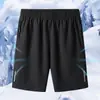 Pantalones Cortos de Verano para Hombre de Seda de Hielo Delgada Ropa Exterior de Secado Rápido Sueltos Pantalones de Baloncesto de Cinco Puntos Casuales Deportivos de Secado Rápido