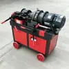 Máquina laminadora de barras de acero sitio de construcción Máquina laminadora de barras de acero de rosca recta eléctrica operación simple HGS-40 máquina laminadora de barras de acero