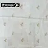 Tecido Tencel em estoque com bordado de miçangas florais para vestidos femininos, vestidos de gaze e vestidos slip, tecido de grife