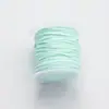 Cuerda de Cera 1mm Cordón de Cuero Pulsera Hilo Rollo Pequeño Cuerda de Cera 1mm Para Bisutería No Elástica Resistente al Desgaste Material para Accesorios de Joyería Paquete